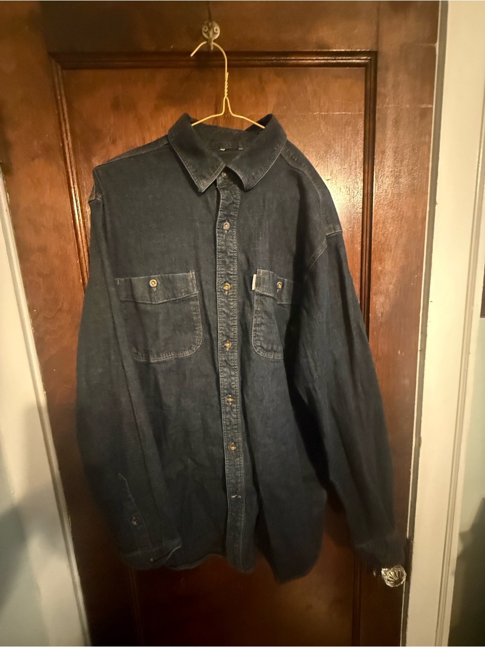 Carhartt vintage Indigo Blue Denim Shirt